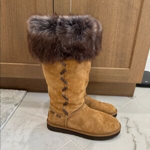 UGG fur boots